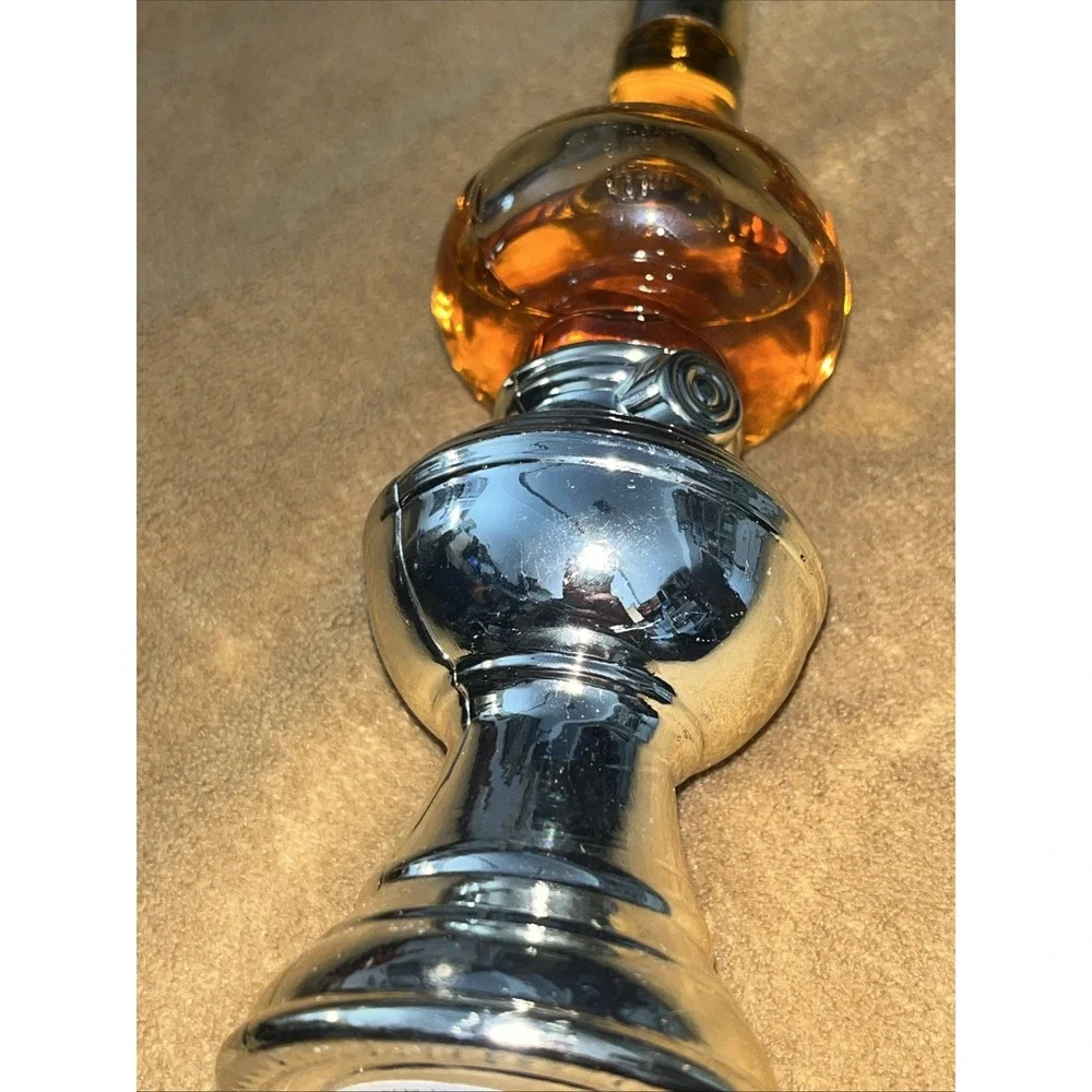 VINTAGE‎ CHARISMA COLOGNE BY AVON LIBRARY LAMP DECANTER 4FL OZ.